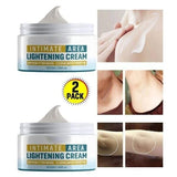 Body Whitening Cream Intimate Area Pink Essence Underarm Knee Butt Dullness Brighten Improve Lip Moisturizer Facial Body Care 100gm (pack of 2)
