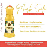 Musk Safi Purfum ? A Symphony of Rich Aromas 50ML	(Pack of 2)