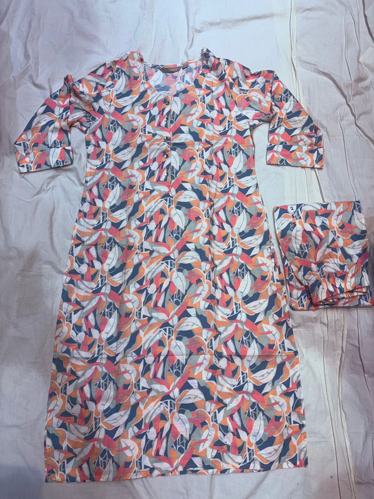 🌸 Printed Rayon Cord Set 🌸