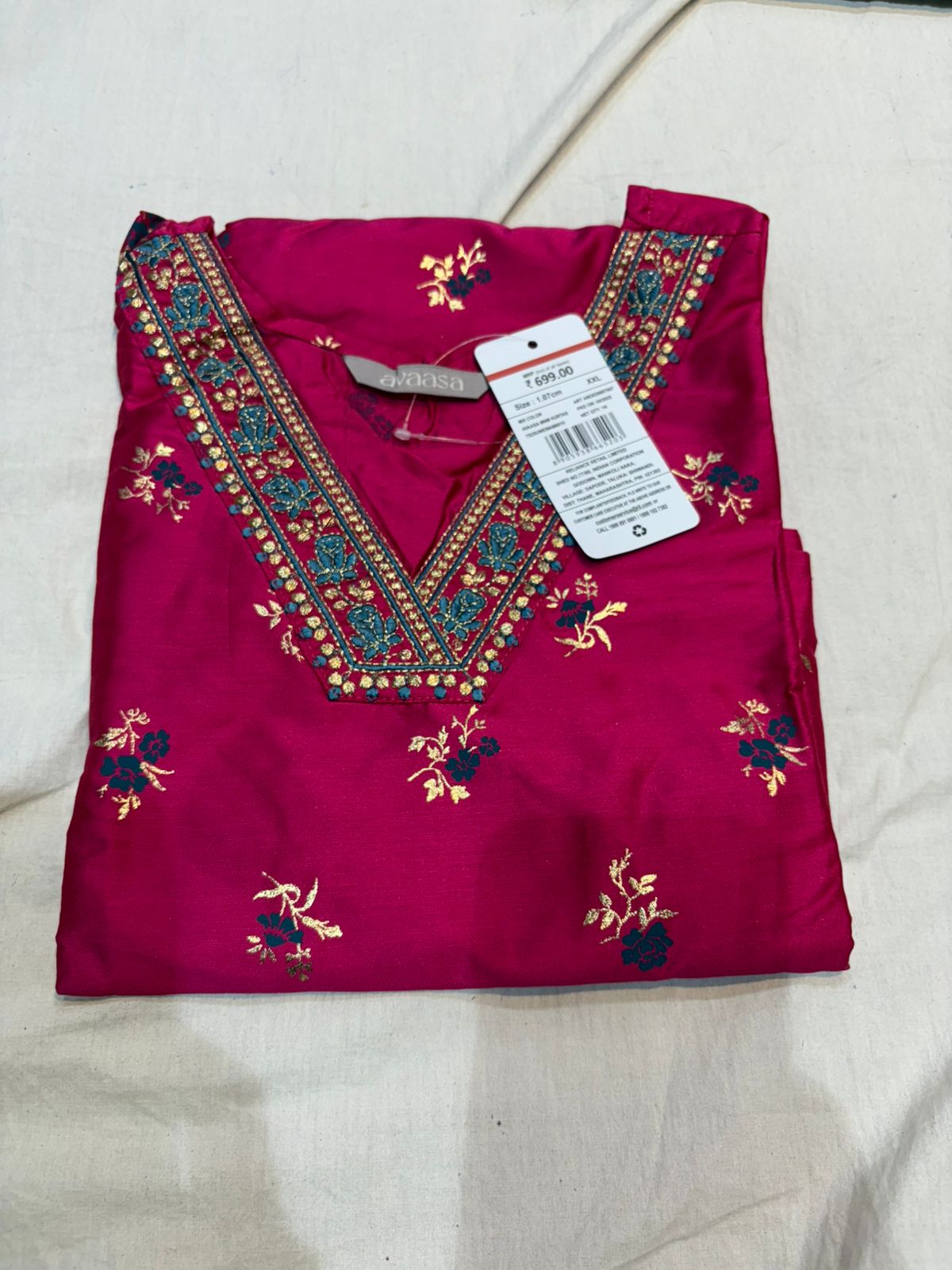 avaasa cotton top